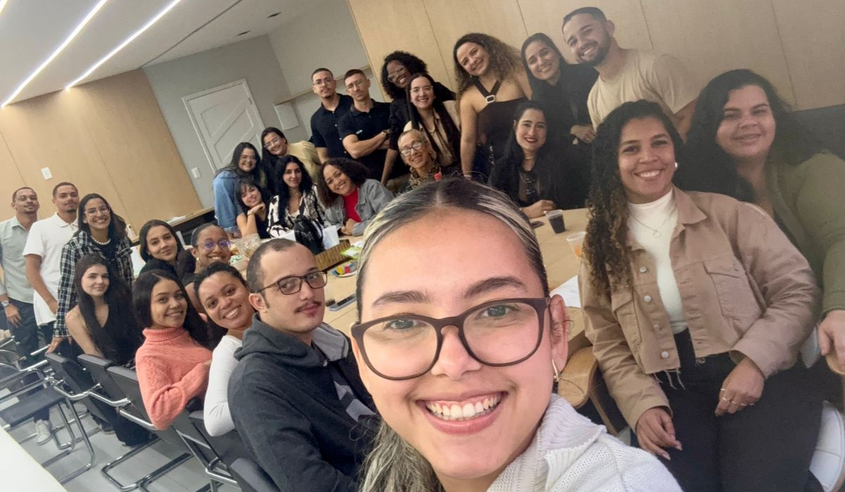 Foto de toda a equipe